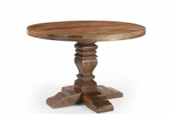 Sale DAHEIM Esstisch Klostertisch Ø 120 cm Braun