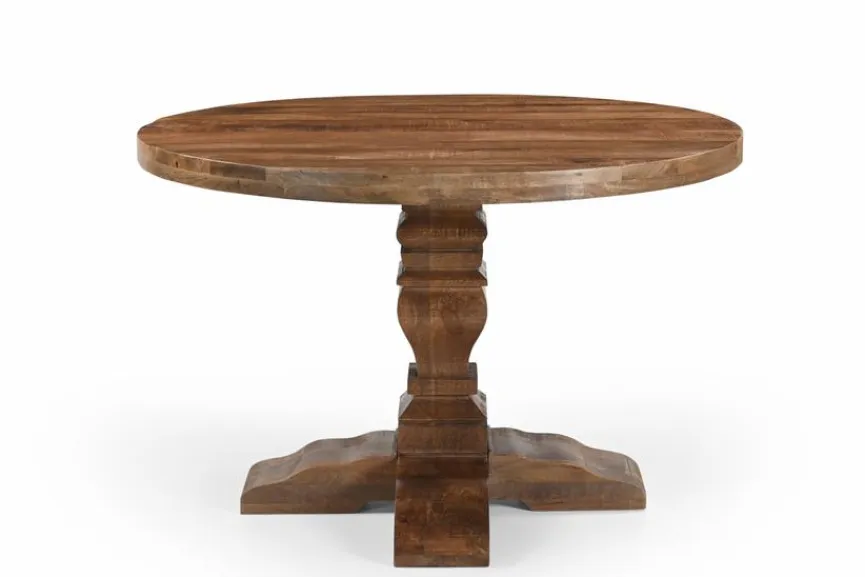 Sale DAHEIM Esstisch Klostertisch Ø 120 cm Braun