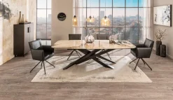 New cattelan italia Esstisch Lancer Keramik 240 x 120 cm Beige