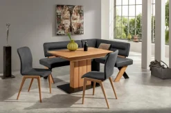 Gutekunst - Die Möbelkollektion Esstisch mit Ansteckplatte Sydney 120/170 x 80