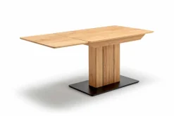 Gutekunst - Die Möbelkollektion Esstisch mit Ansteckplatte Sydney 120/170 x 80