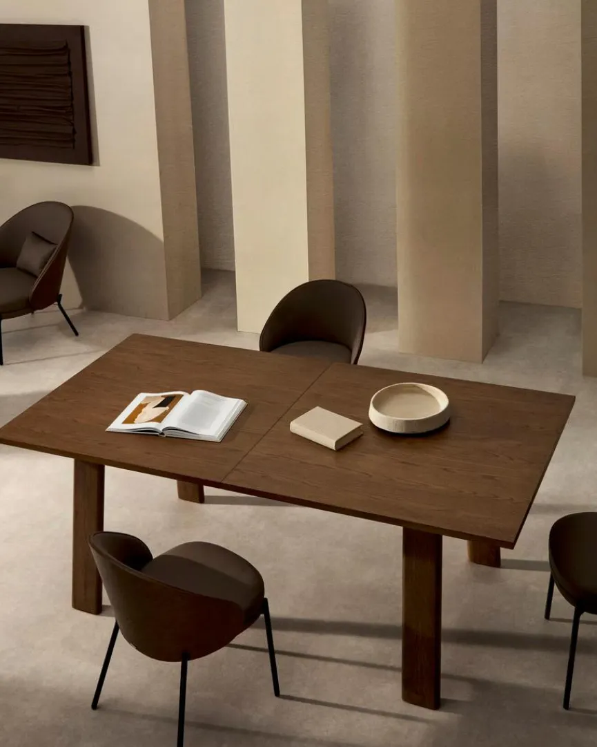 Kave Home Esstisch mit Auszug Arlen 220/ 250 x 95 cm