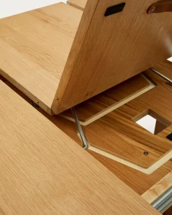 Kave Home Esstisch mit Auszug Artis Ø 120/ 170 cm