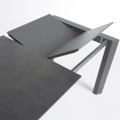 Outlet Kave Home Esstisch mit Auszug Atta 140/200 x 90 cm Grau