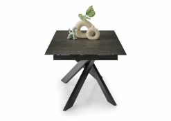 Discount set one by Musterring Esstisch mit Auszug Baltimore 200/250 x 100 cm Schwarz