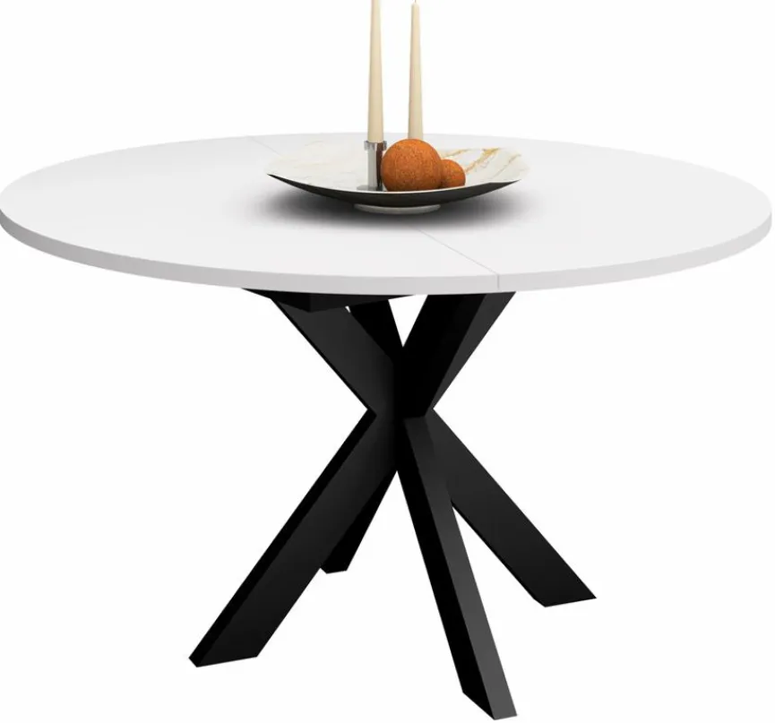 Mäusbacher Esstisch mit Auszug Big System Ø 130/ 140 cm