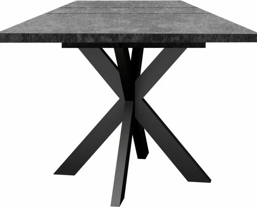 Outlet Mäusbacher Esstisch mit Auszug Big System 160/ 210 x 90 cm Graphit