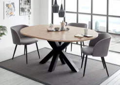 Online Mäusbacher Esstisch mit Auszug Big System Ø 110/150 cm Asteiche