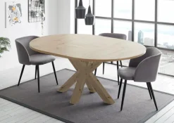 Hot Mäusbacher Esstisch mit Auszug Big System Ø 130/ 170 cm Asteiche