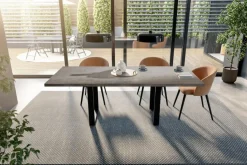 Online Mäusbacher Esstisch mit Auszug Big System 160 (210) x 90 cm Graphit