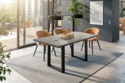 Online Mäusbacher Esstisch mit Auszug Big System 160 (210) x 90 cm Graphit