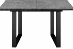 Online Mäusbacher Esstisch mit Auszug Big System 160 (210) x 90 cm Graphit