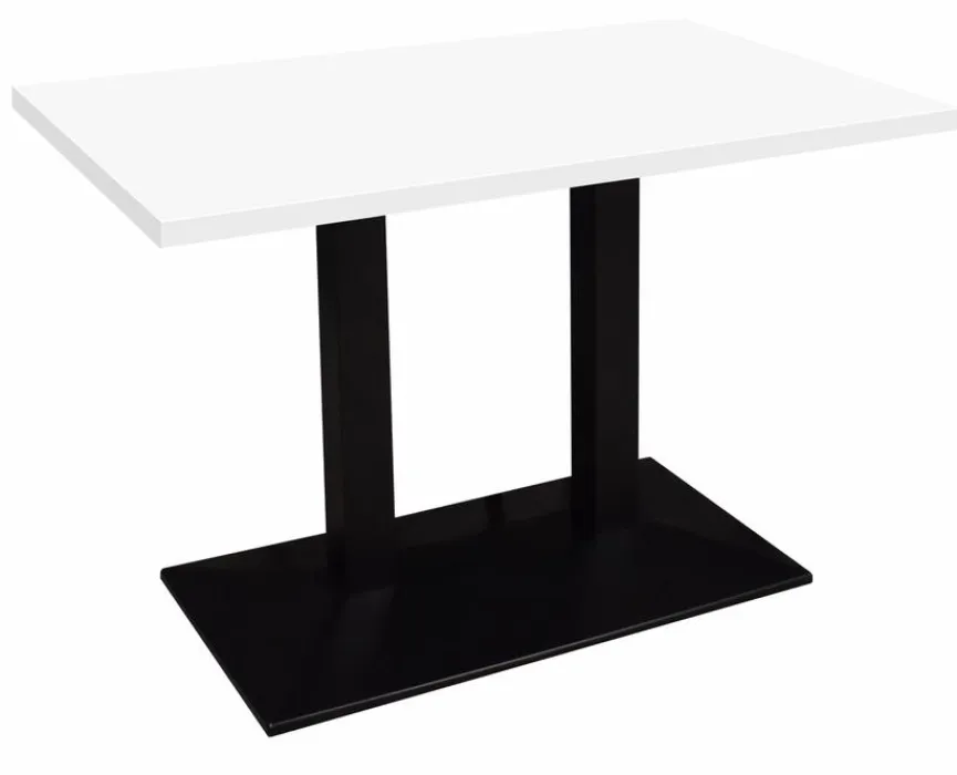 Best Mäusbacher Esstisch mit Auszug Bistro 120/160 x 70 cm Weiß / Matt