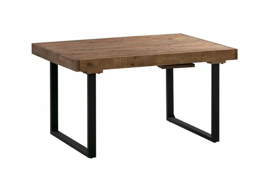 Sale WOLFMÖBEL Esstisch mit Auszug Boston 5076 140/200 x 90 cm Braun