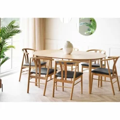 Esstisch mit Auszug Bundaberg Ø 120/ 220 x 76 cm