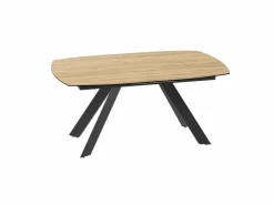 Clearance Akante Esstisch mit Auszug California 160/200 x 100 cm Eiche hell