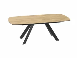 Clearance Akante Esstisch mit Auszug California 160/200 x 100 cm Eiche hell