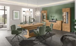 Discount set one by Musterring Esstisch mit Auszug Deltona 90 x 180/230 cm Eiche Artisan