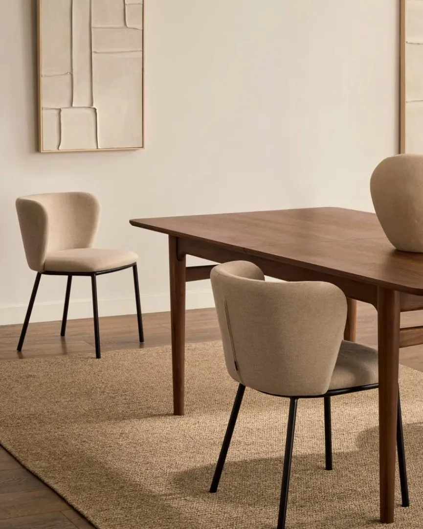 Kave Home Esstisch mit Auszug Elan 200/ 260 x 100 cm