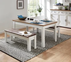 Innostyle Esstisch mit Auszug Jasmin 160 x 90 cm