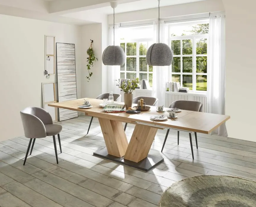 Mäusbacher Esstisch mit Auszug Komfort Plus 180/280 x 90 cm