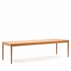 Discount Kave Home Esstisch mit Auszug Lenon 200/ 280 x 90 cm Natur
