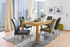 Sale G+K Esstisch mit Auszug Montana 120/170 x 80 cm Wildeiche