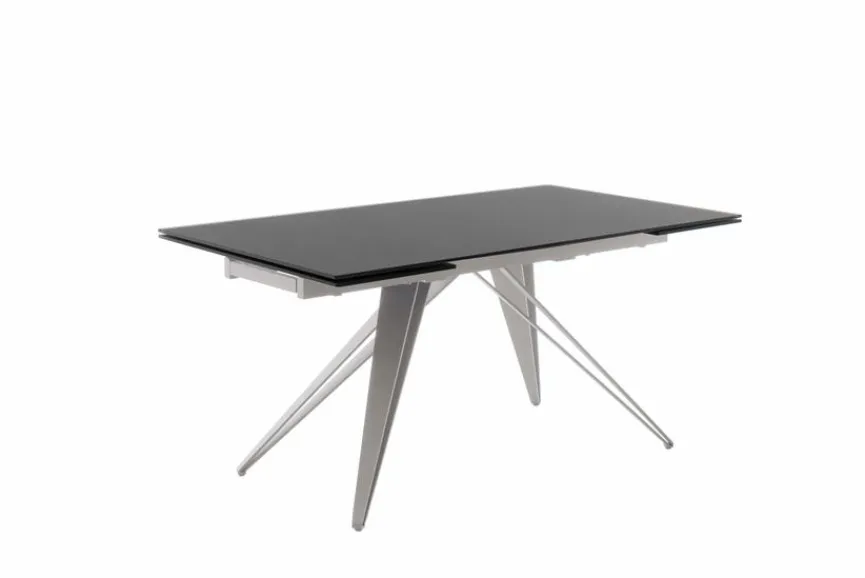 Sale MCA Esstisch mit Auszug Nemuro 160/240 x 90 cm Schwarz