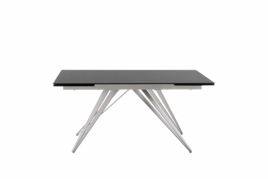 Sale MCA Esstisch mit Auszug Nemuro 160/240 x 90 cm Schwarz