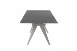 Sale MCA Esstisch mit Auszug Nemuro 160/240 x 90 cm Schwarz