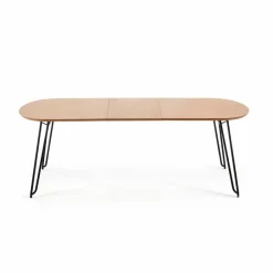 Outlet Kave Home Esstisch mit Auszug Novac 140/220 x 90 cm Eiche