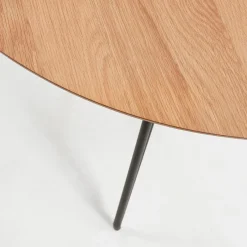 Kave Home Esstisch mit Auszug Novac Ø 120/200 cm