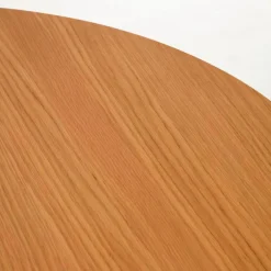 Discount Kave Home Esstisch mit Auszug Oakland Ø 120/200 cm Eiche