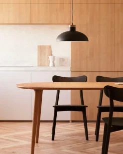 Kave Home Esstisch mit Auszug Oqui 160/260 x 100 cm