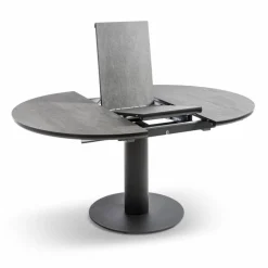 Esstisch mit Auszug Orleans 120/160x120 cm Grau