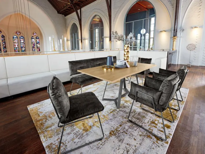 Best Musterring Esstisch mit Auszug Pinero 557 180/280 x 100 cm Wildeiche