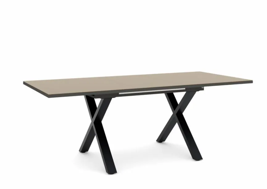 Outlet set one by Musterring Esstisch mit Auszug Reno 160/210 x 90 cm Taupe