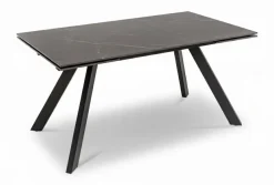 Outlet Esstisch mit Auszug Santos 160/240 x 90 cm Anthrazit