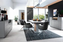 Outlet MCA Esstisch mit Auszug Sevilla 180/280 x 100 cm Grau