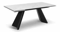 Sale Esstisch mit Auszug Vancouver 180/260 x 90 cm Weiß