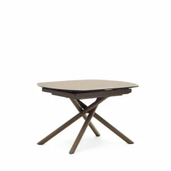 Outlet Kave Home Esstisch mit Auszug Yodalia 130/190 x 100 cm Braun