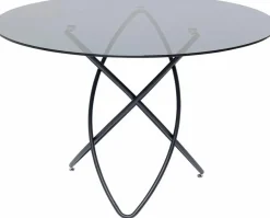 KARE DESIGN Esstisch Molekular 85673 Ø 120 cm Schwarz