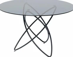 KARE DESIGN Esstisch Molekular 85673 Ø 120 cm Schwarz