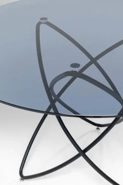 KARE DESIGN Esstisch Molekular 85673 Ø 120 cm Schwarz