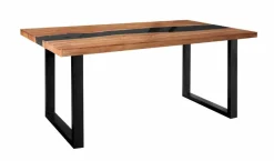 New WOLFMÖBEL Esstisch Resin 180 x 90 cm Akazie