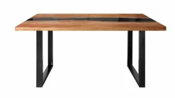 New WOLFMÖBEL Esstisch Resin 180 x 90 cm Akazie