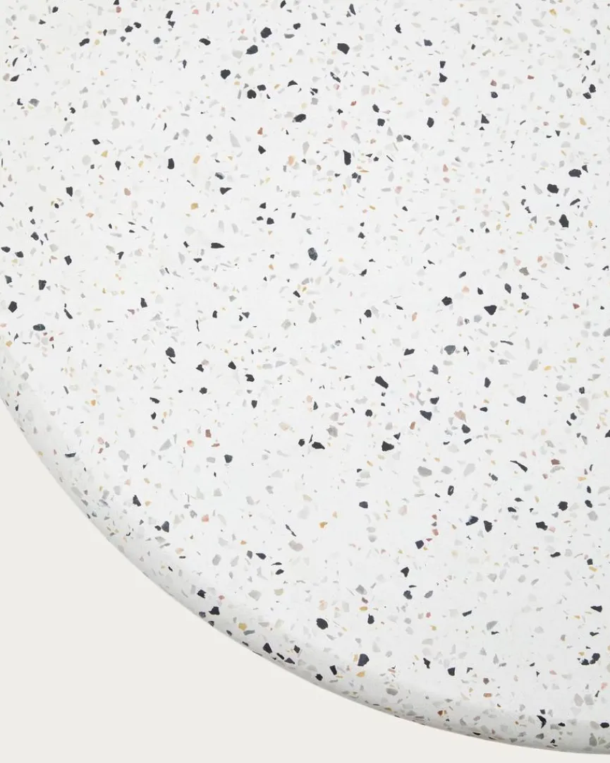 Best Kave Home Esstisch Saura Ø 70 cm Weiß