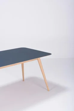 New GAZZDA Esstisch Stafa 200 x 90 cm Blau