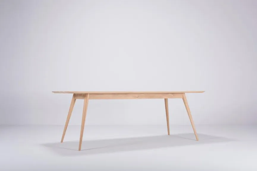 New GAZZDA Esstisch Stafa 220 x 90 cm Eiche