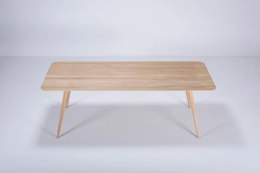 New GAZZDA Esstisch Stafa 220 x 90 cm Eiche